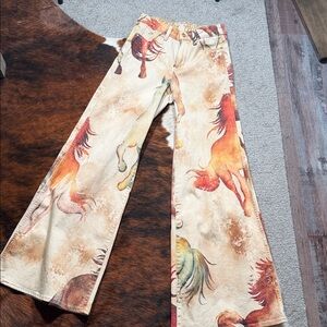 Wrangler Colorful Horse Print Women's Jeans